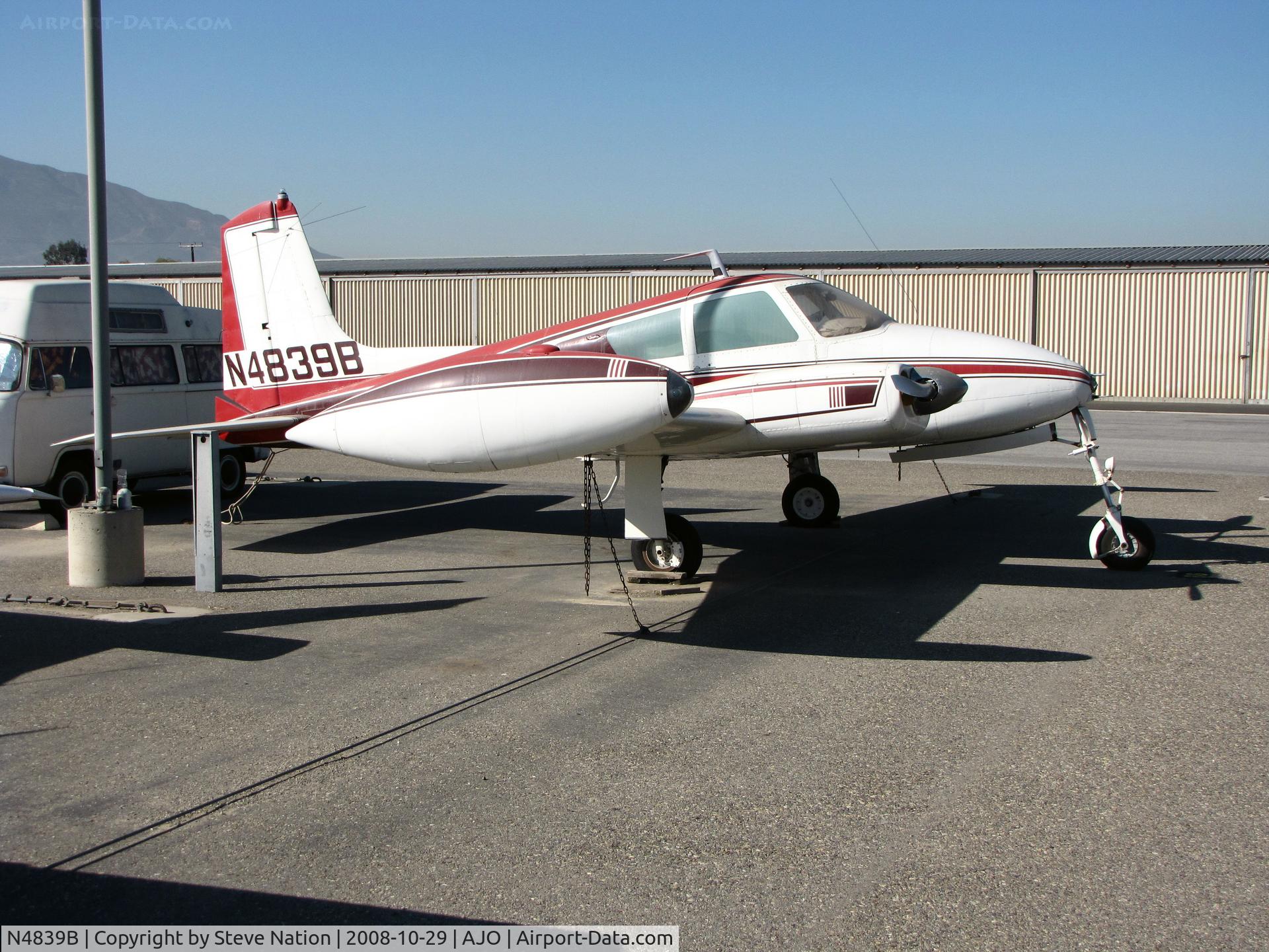 N4839B, 1955 Cessna 310 C/N 35139, 1955 Cessna 310 @ 