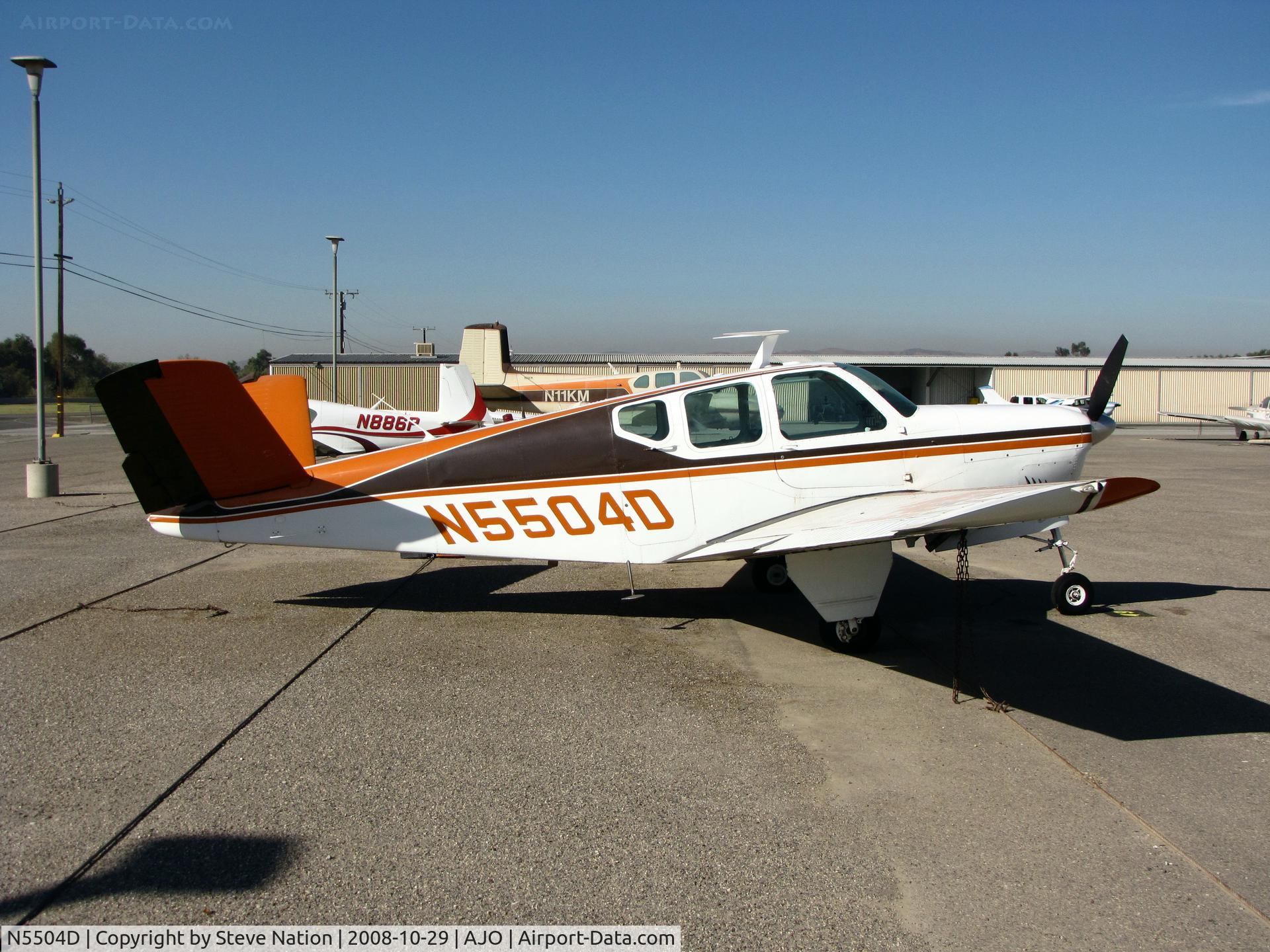 N5504D, 1957 Beech H35 Bonanza C/N D-5033, 1957 Beech H35 @ 