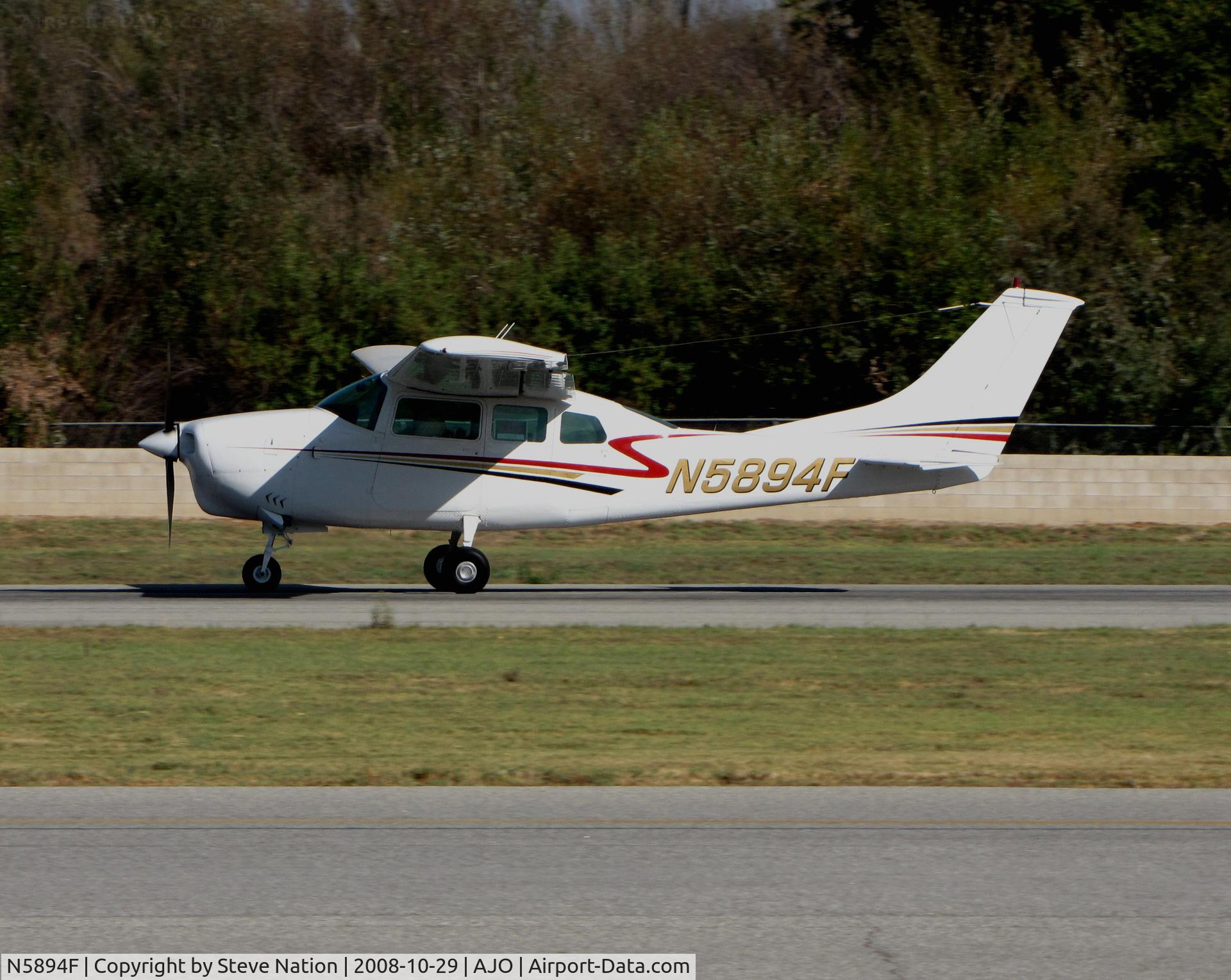 N5894F, 1967 Cessna 210G Centurion C/N 21058894, 1967 Cessna 210G taking-off @ 