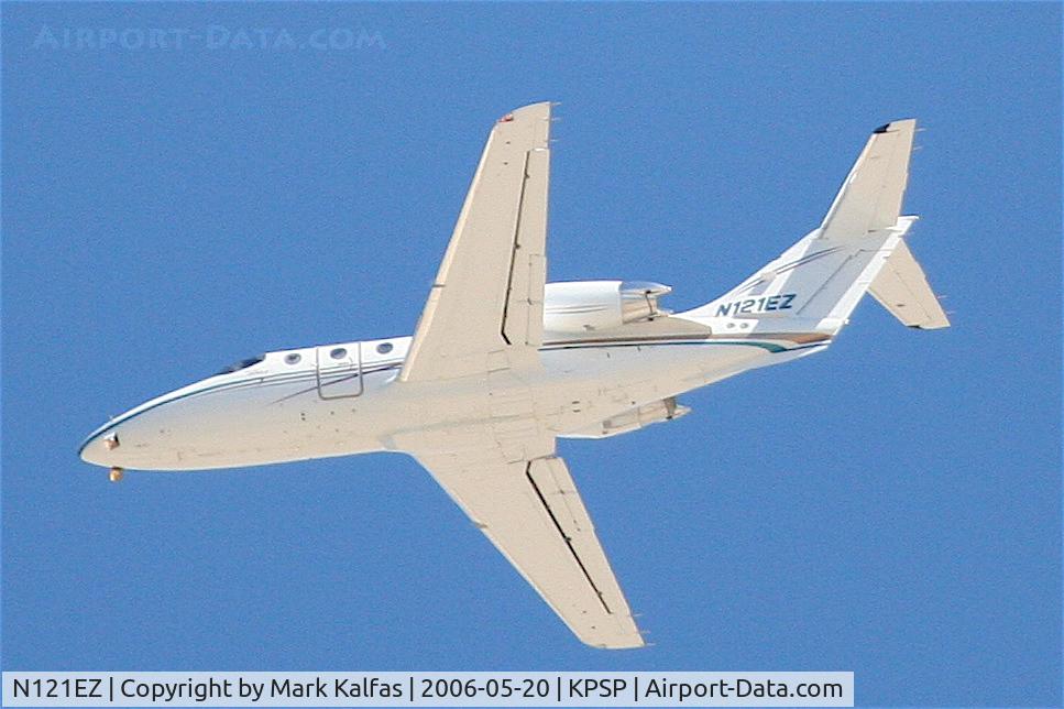 N121EZ, 1996 Beech 400A Beechjet C/N RK-109, BEECH 400A, N121EZ on approach to KPSP