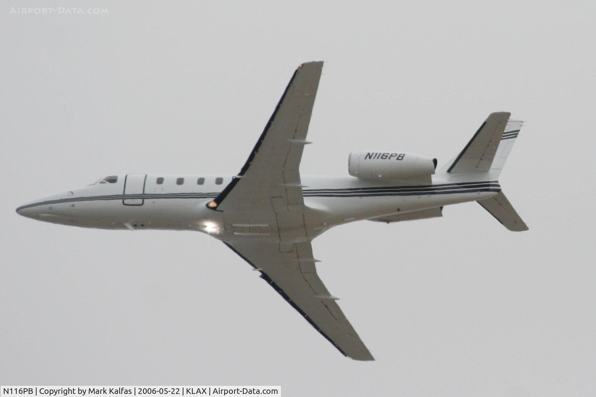 N116PB, 1989 Israel Aircraft Industries 1125 Westwind Astra C/N 032, Pelican Air Llc, Israel Aircraft Industries 1125 WESTWIND ASTRA, departing RWY 25L KLAX