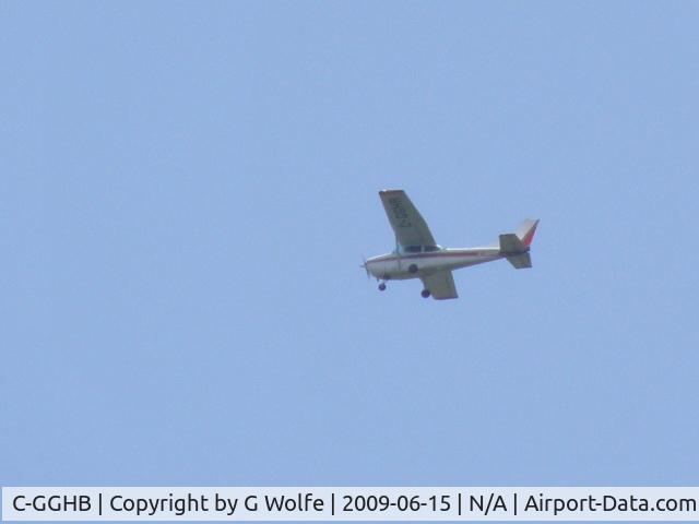 C-GGHB, 1980 Cessna 172N C/N 17273984, Over my house. Used SP590UZ @ 676 mm