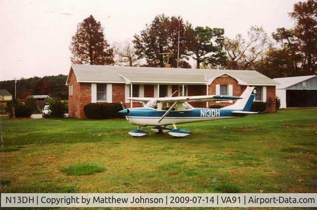 N13DH, 1966 Cessna 150F C/N 15064030, N13DH at VA91 (Johnson Fld) Onancock, VA