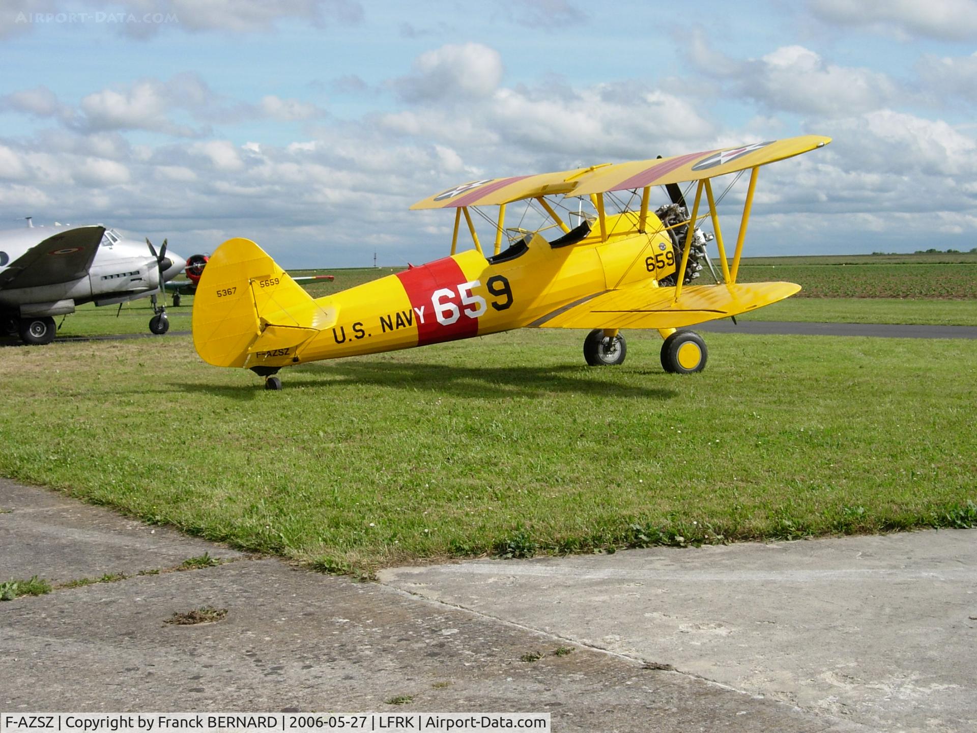 F-AZSZ, Boeing E75 C/N 75-5659, CARPIQUET 2006