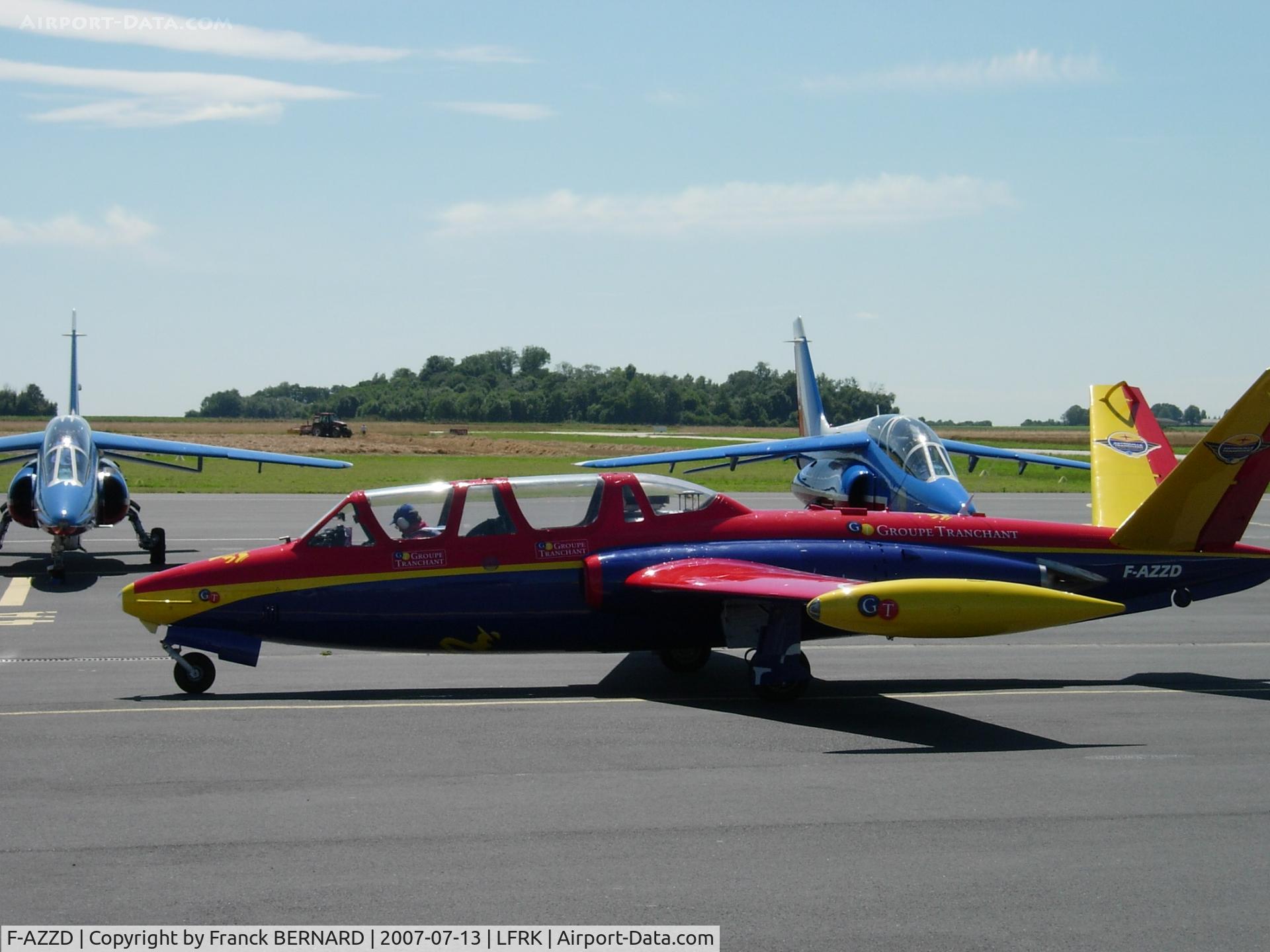 F-AZZD, Fouga CM-170 Magister C/N 411, CARPIQUET  2007