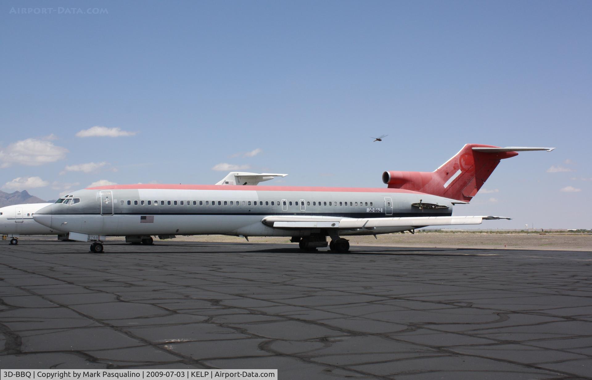 3D-BBQ, 1979 Boeing 727-2M7 C/N 21741, Boeing 727-2M7