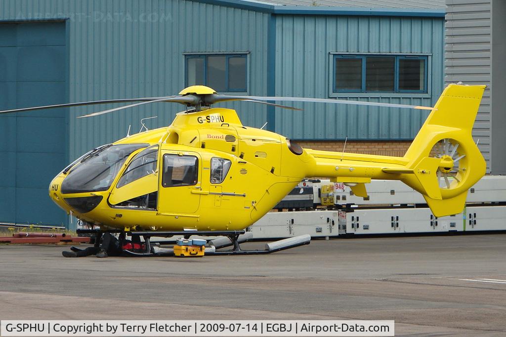 G-SPHU, 2002 Eurocopter EC-135T-2 C/N 0245, Eurocopter EC135T2 at Gloucestershire (Staverton) Airport