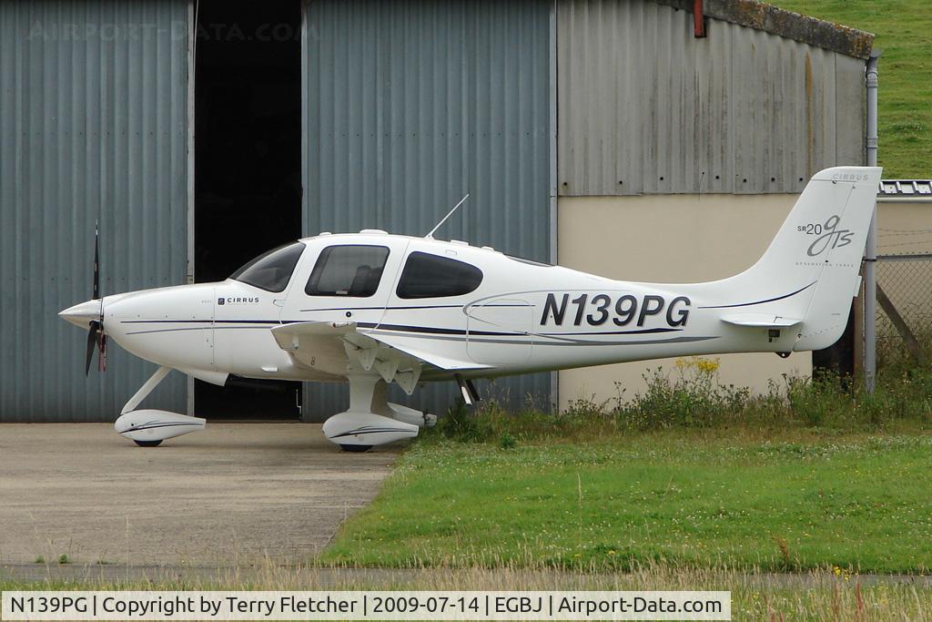 N139PG, 2008 Cirrus SR20 GTS C/N 1910, Cirrus SR20 at Gloucestershire (Staverton) Airport