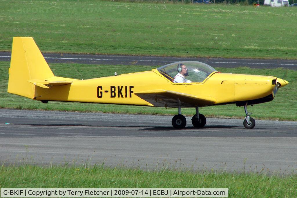 G-BKIF, 1976 Fournier RF-6B-100 C/N 3, Fournier RF6B at Gloucestershire (Staverton) Airport