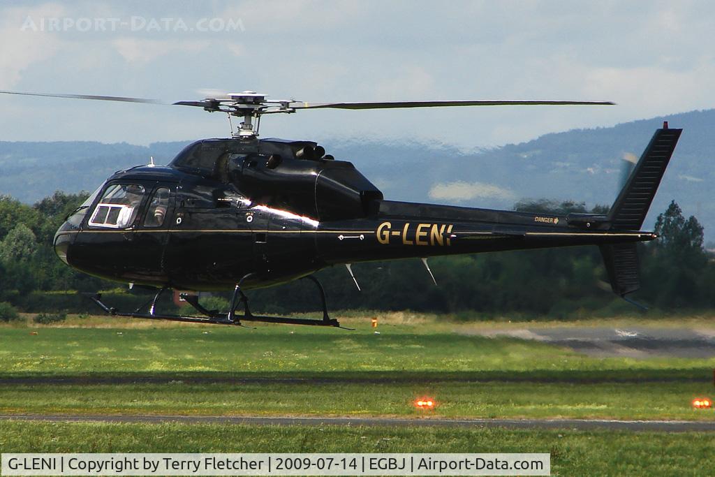 G-LENI, 1984 Aerospatiale AS-355F-1 Twin Squirrel C/N 5311, Aerospatiale AS355F1 at Gloucestershire (Staverton) Airport