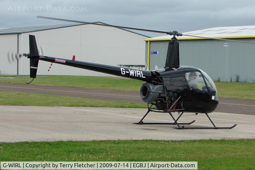 G-WIRL, 1987 Robinson R22 Beta C/N 0671, Robinson R22 at Gloucestershire (Staverton) Airport