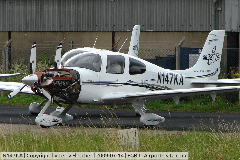 N147KA, 2006 Cirrus SR22 GTS C/N 1944, Cirrus SR22 on maintenance  at Gloucestershire (Staverton) Airport