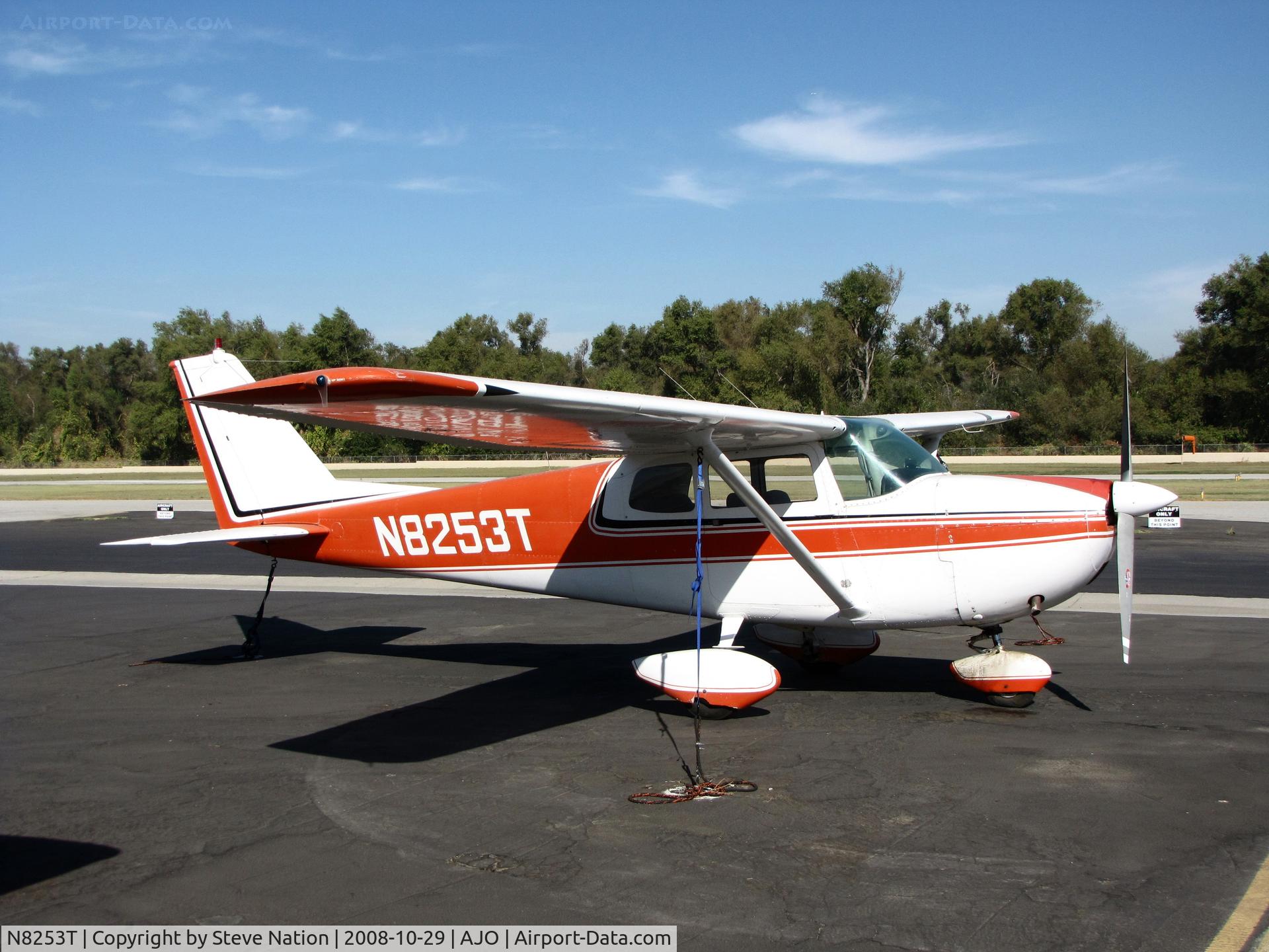 N8253T, 1960 Cessna 175B Skylark C/N 17556953, Beautifully maintained 1960 Cessna 175B @ photographer-friendly Corona Municipal, CA