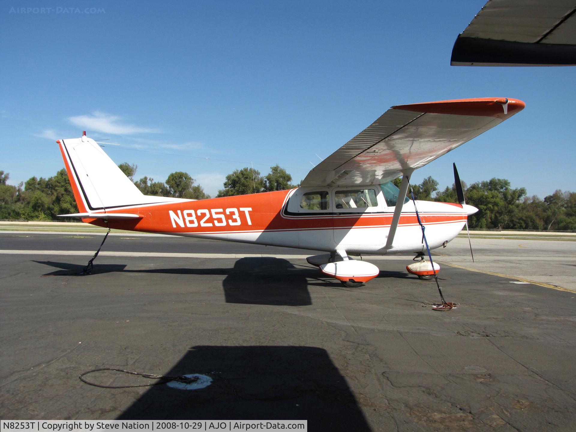 N8253T, 1960 Cessna 175B Skylark C/N 17556953, Beautifully maintained 1960 Cessna 175B @ photographer-friendly Corona Municipal, CA