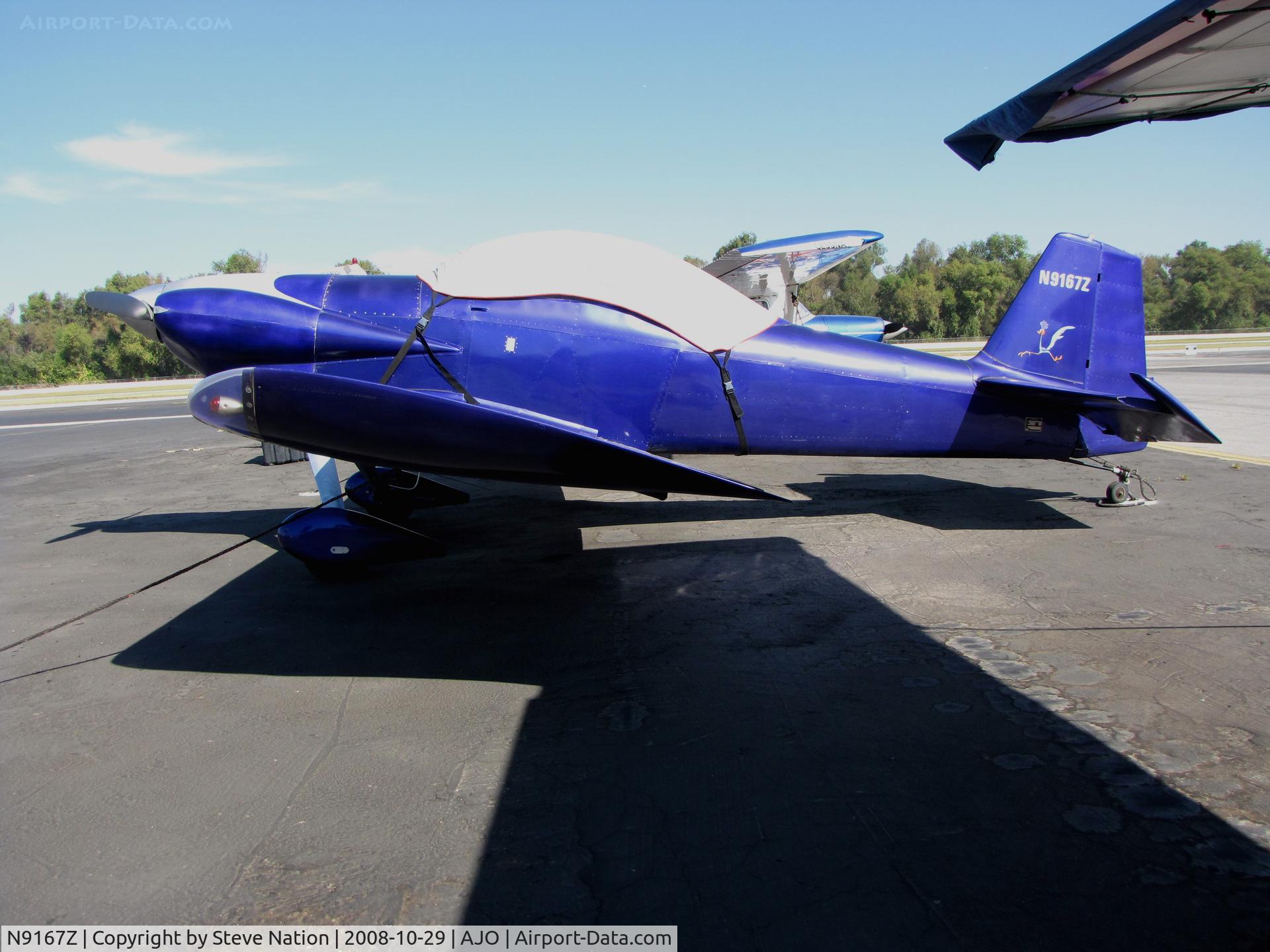 N9167Z, Vans RV-4 C/N 3933, VANS RV-4 with roadrunner TL @ Corona, CA