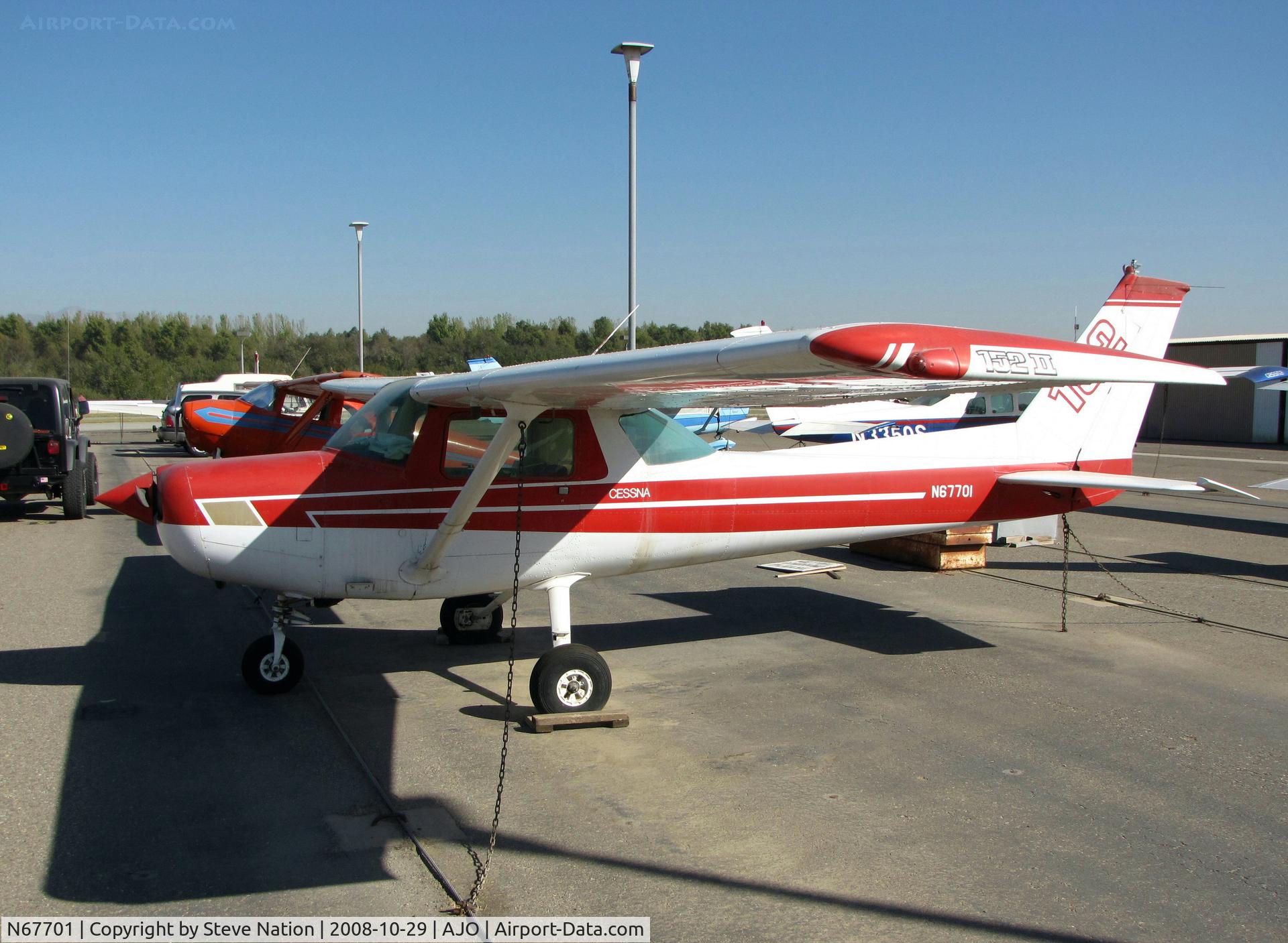 N67701, 1978 Cessna 152 C/N 15281969, 1978 Cessna 152 at 30 @ Corona, CA