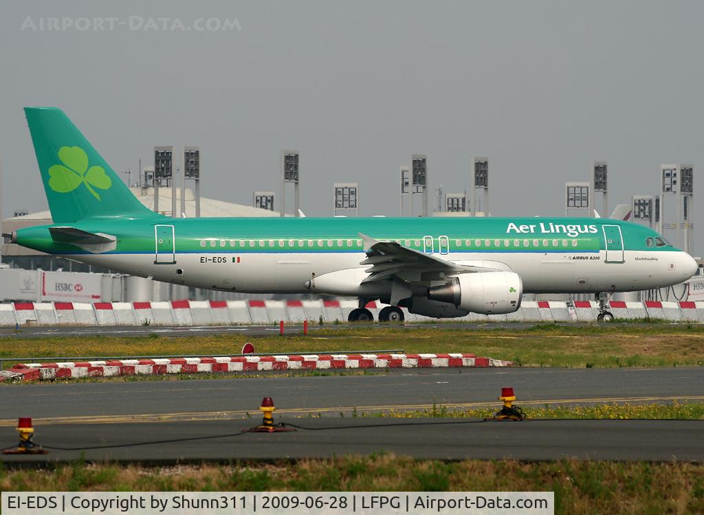 EI-EDS, 2008 Airbus A320-214 C/N 3755, Taxiing for departure...