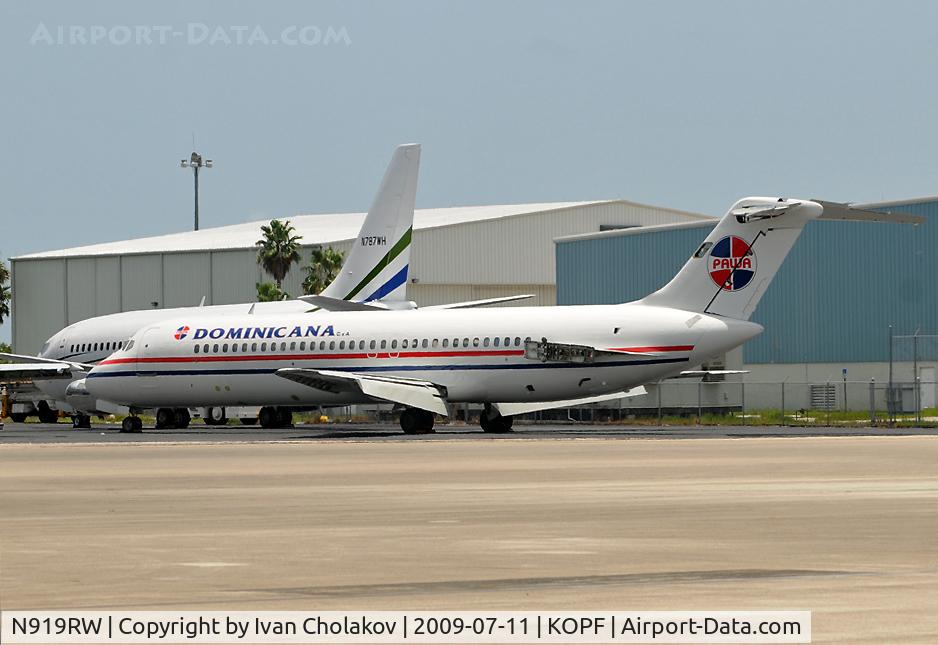 N919RW, 1968 Douglas DC-9-31 C/N 47162, 40 yrs old, going to a new owner!