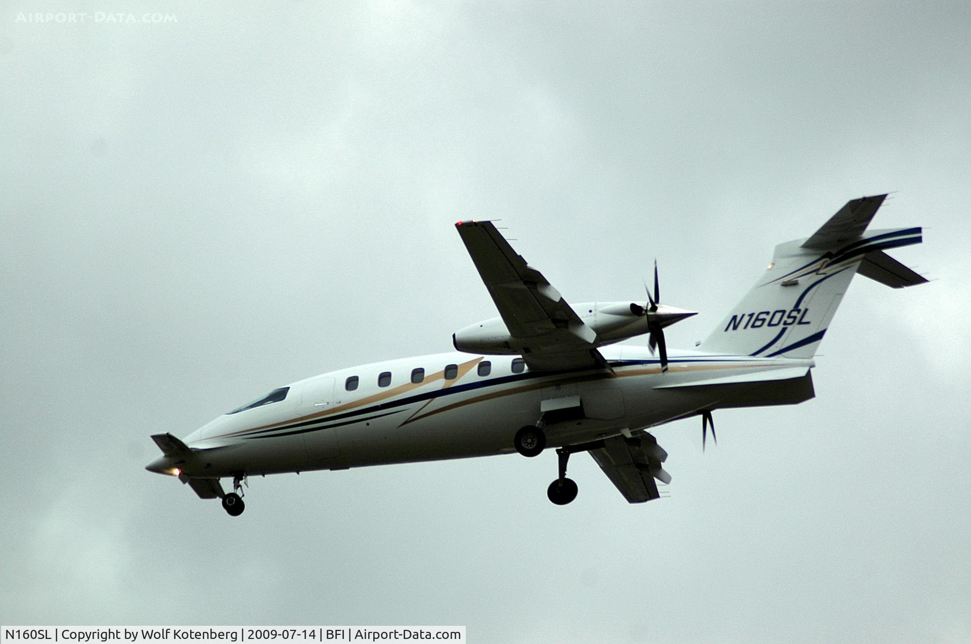 N160SL, 2007 Piaggio P-180 C/N 1127, on final