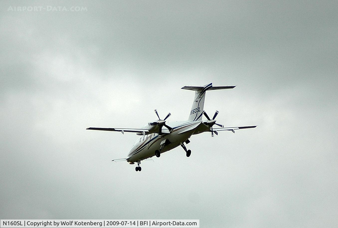 N160SL, 2007 Piaggio P-180 C/N 1127, on final