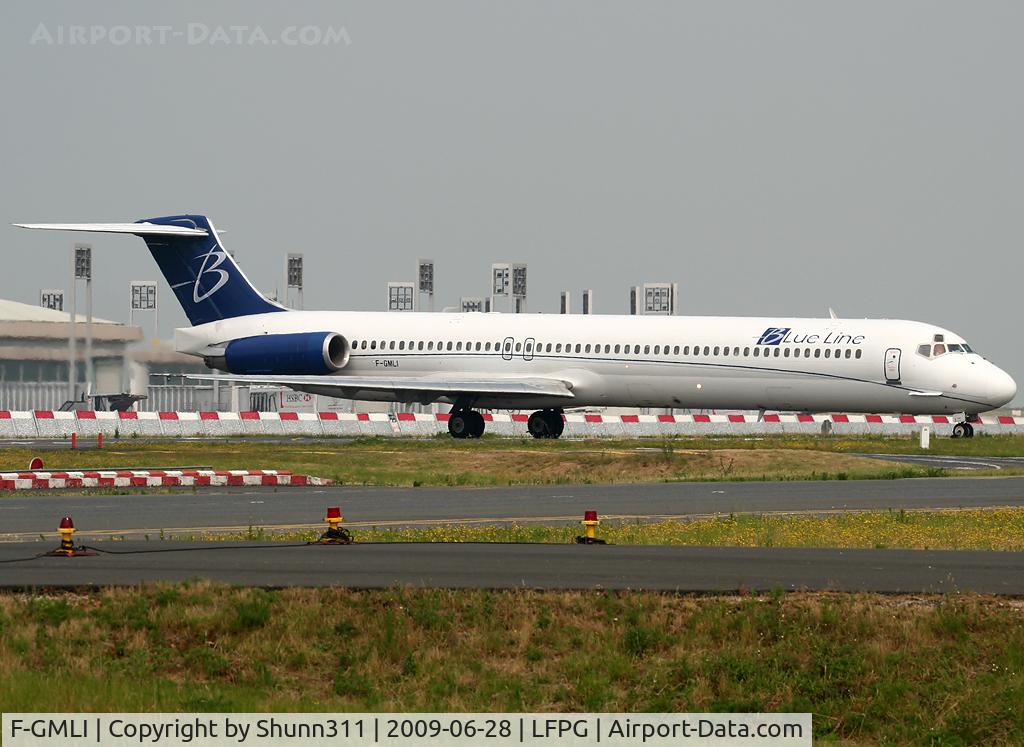 F-GMLI, 1991 McDonnell Douglas MD-83 (DC-9-83) C/N 53014, Taxiing to his gate...