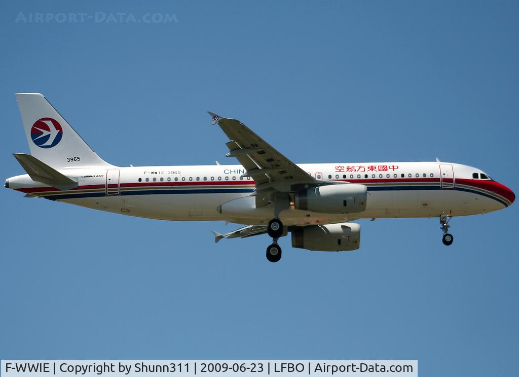 F-WWIE, 2009 Airbus A320-232 C/N 3965, C/n 3965