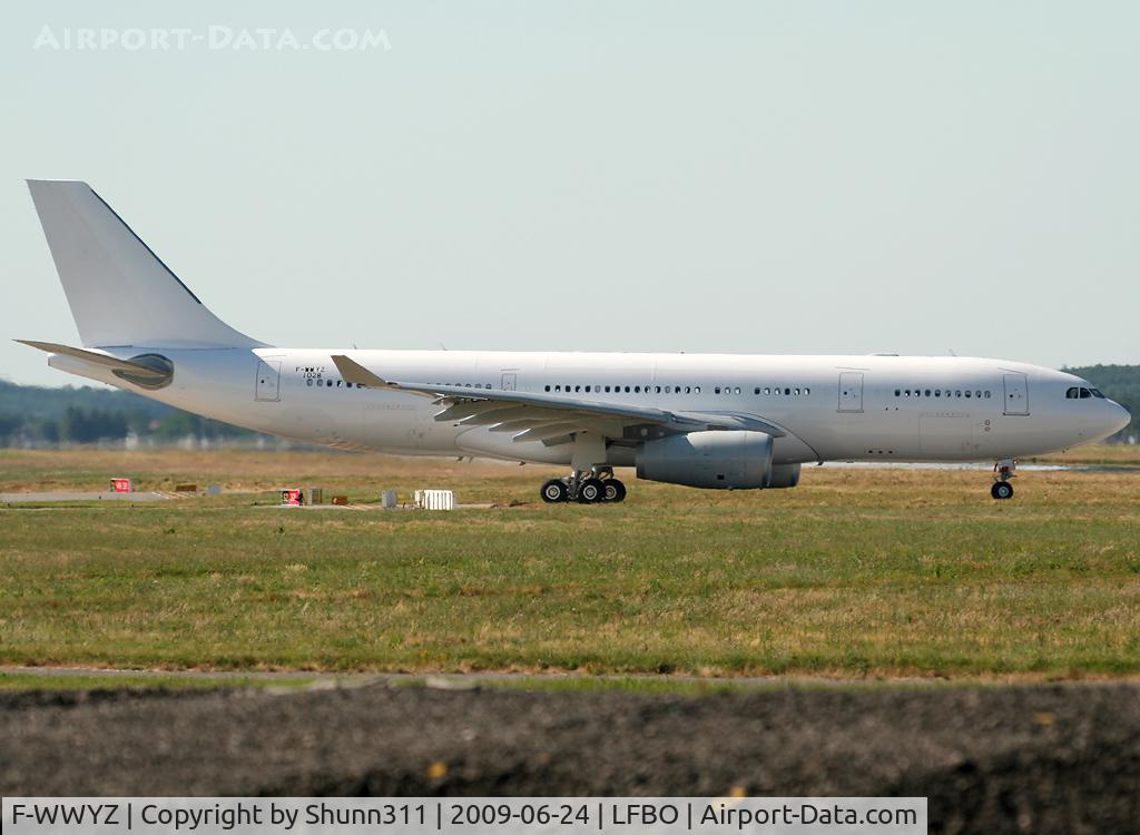 F-WWYZ, 2009 Airbus A330-243 C/N 1028, C/n 1028 - For Hainan Airlines but probably ntu and going to Garuda Indonesian...