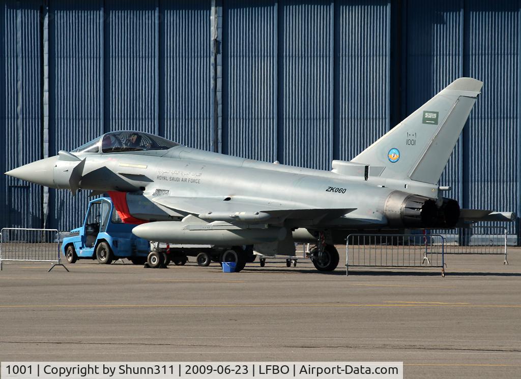 1001, 2008 Eurofighter EF-2000 Typhoon F2 C/N CS001/BS042/BS502/165, First Typhoon for Royal Saudi Air Force