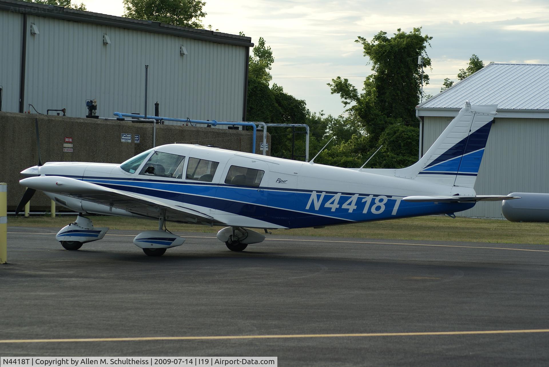N4418T, 1972 Piper PA-32-300 Cherokee Six C/N 32-7240079, 1972 PA-32-300