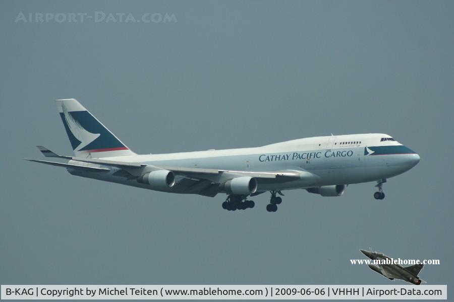 B-KAG, 2002 Boeing 747-412/BCF C/N 27067, Cathay Pacific