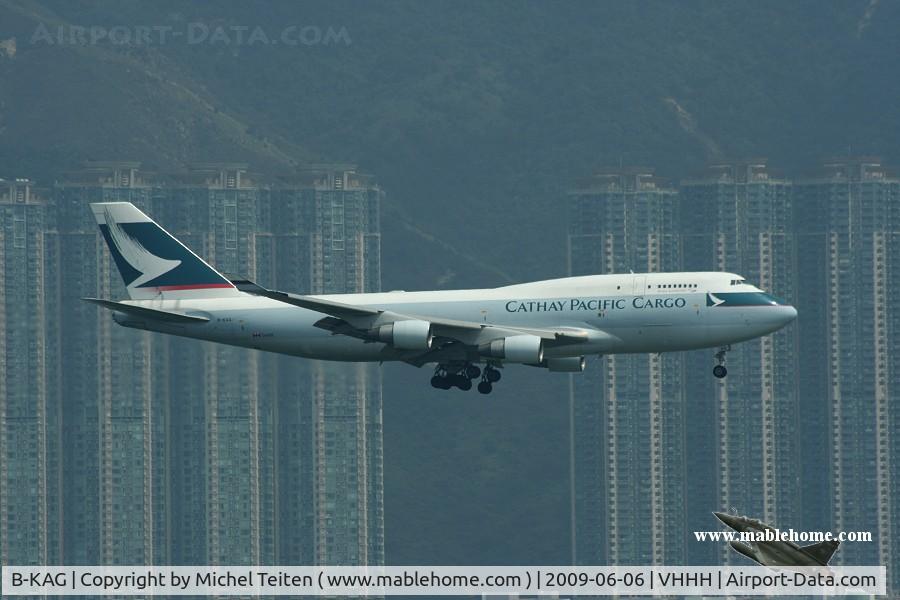 B-KAG, 2002 Boeing 747-412/BCF C/N 27067, Cathay Pacific