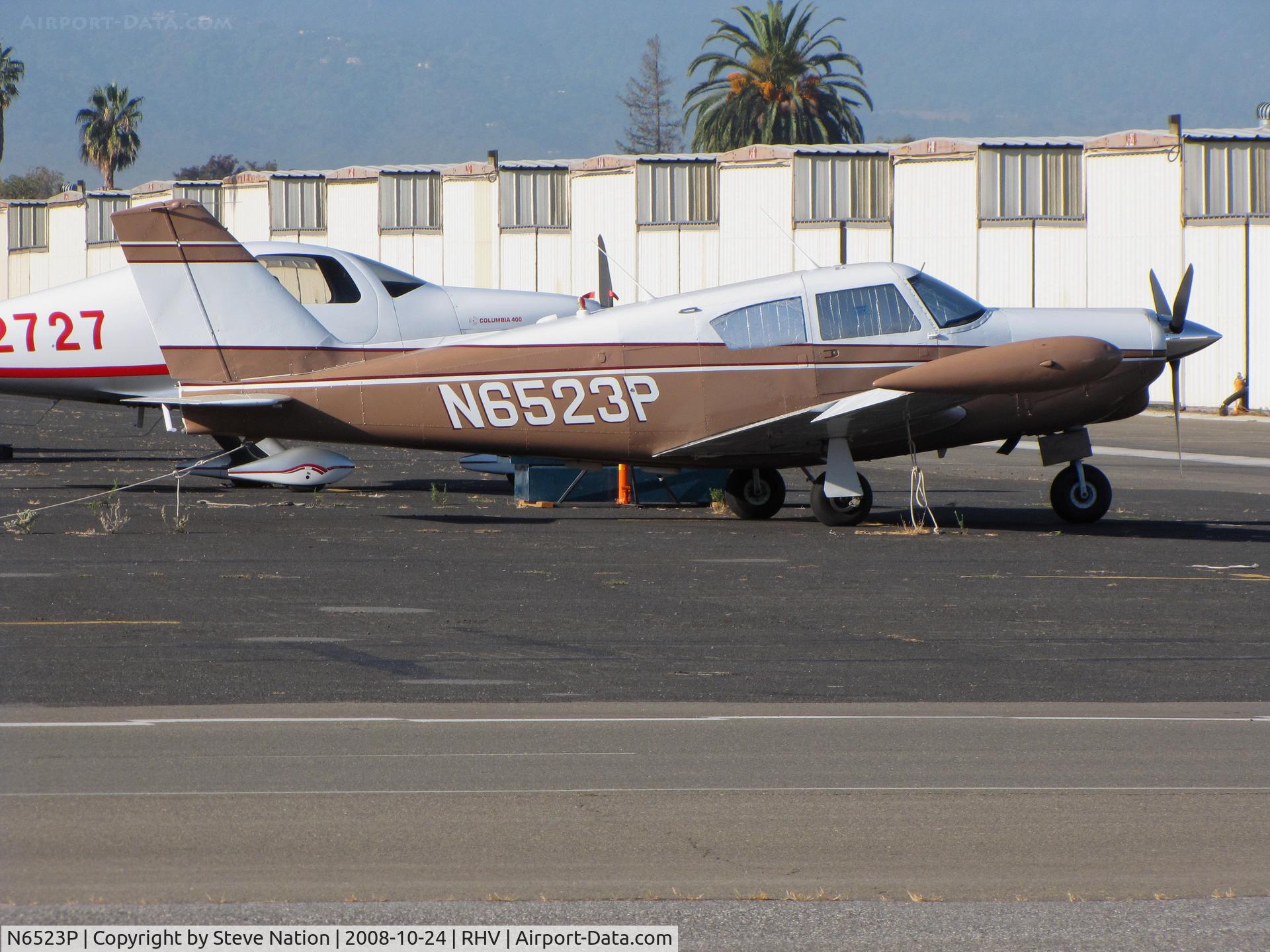 N6523P, 1959 Piper PA-24-250 Comanche C/N 24-1645, 1959 Piper PA-24-250 Comanche at her home base @ RHV