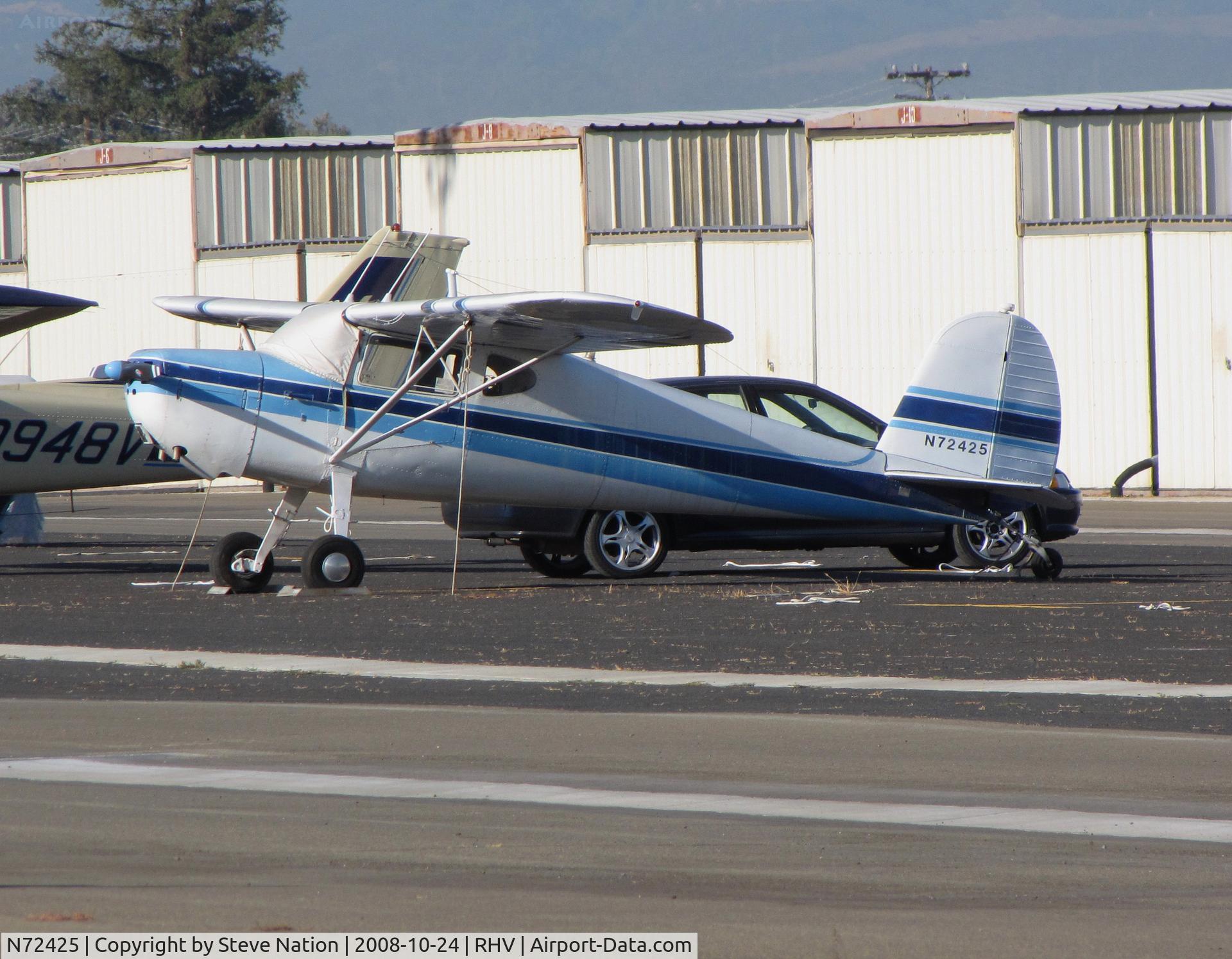 N72425, 1946 Cessna 120 C/N 9586, 1946 Cessna 120 @ RHV
