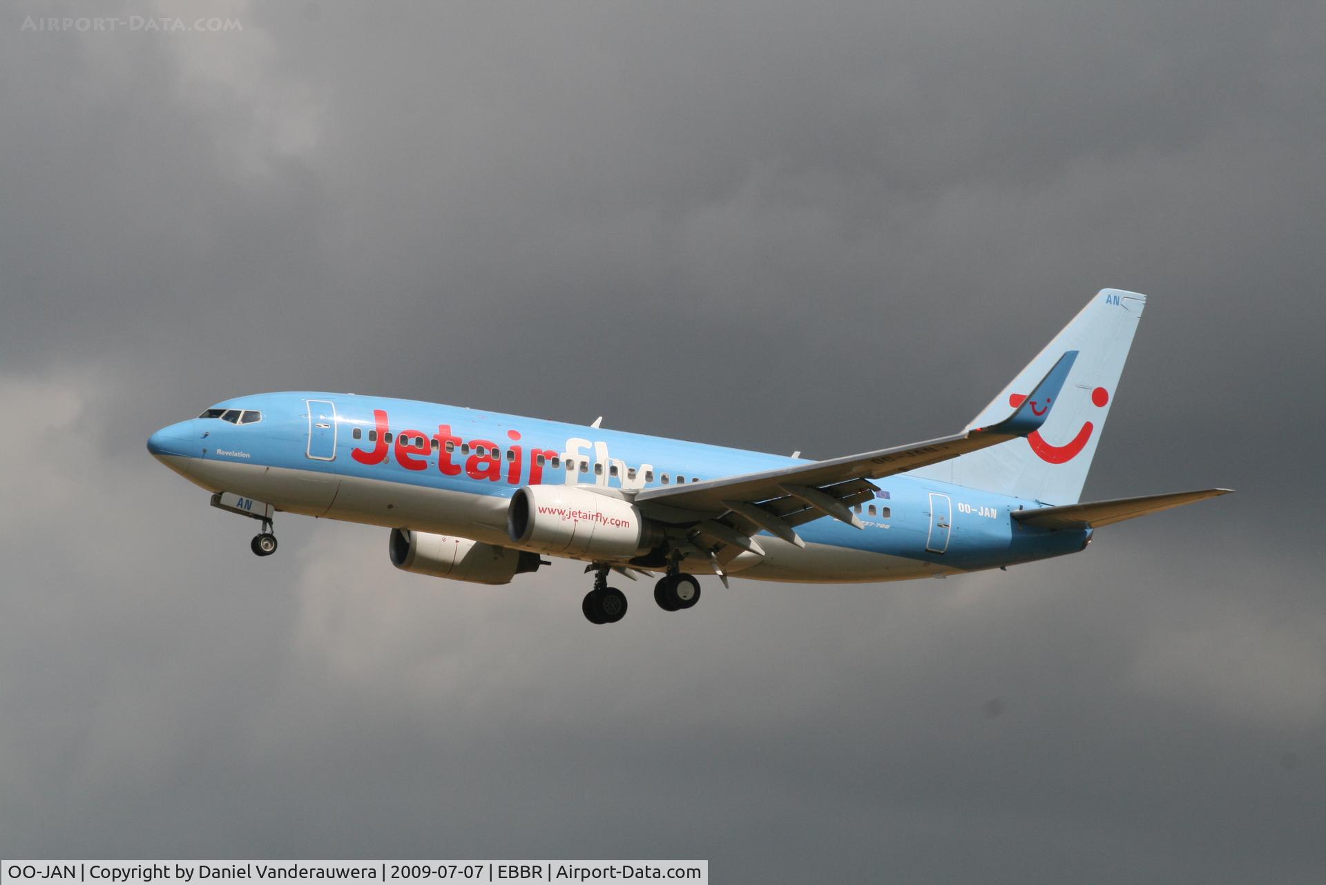 OO-JAN, 1999 Boeing 737-76N C/N 28609, with winglets now
