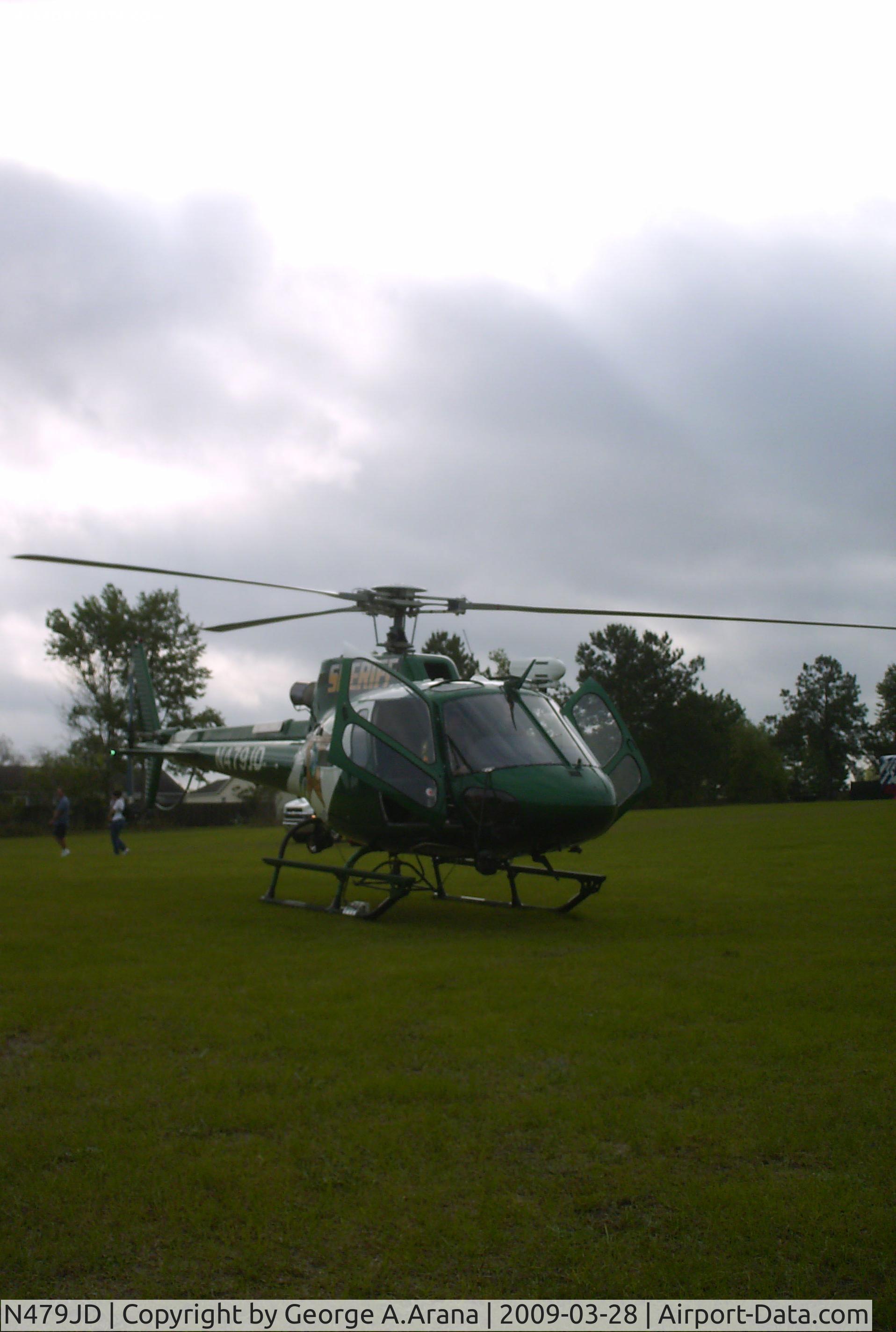 N479JD, 2006 Eurocopter AS-350B-3 Ecureuil Ecureuil C/N 4059, Spooling down for the static display