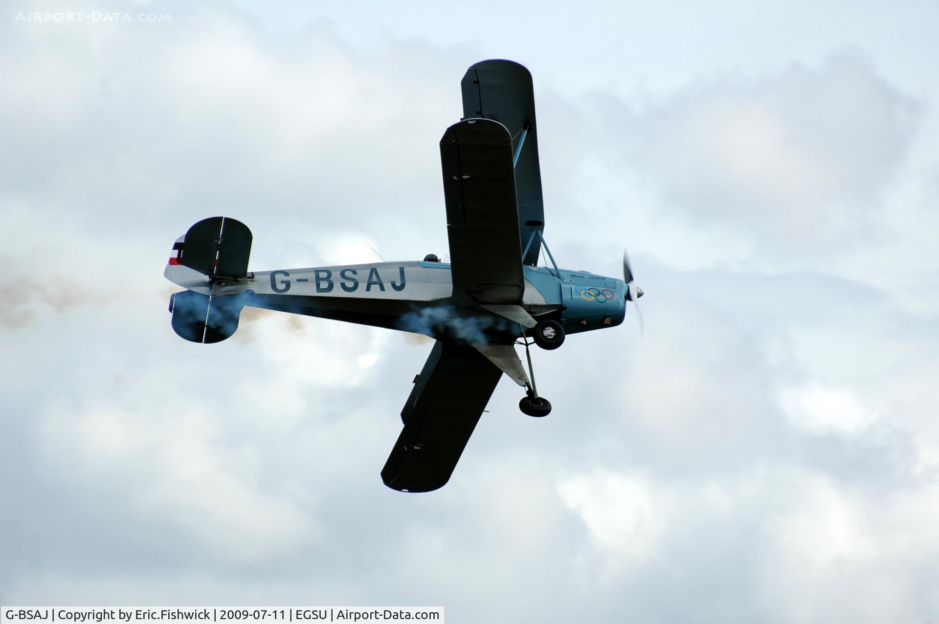 G-BSAJ, 1954 CASA 1-131E Jungmann C/N 2209, 44. G-BSAJ at Duxford Flying Legends Air Show July 09