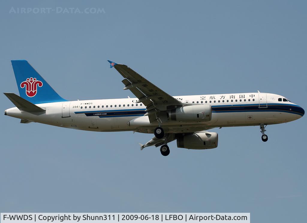 F-WWDS, 2009 Airbus A320-232 C/N 3941, C/n 3941
