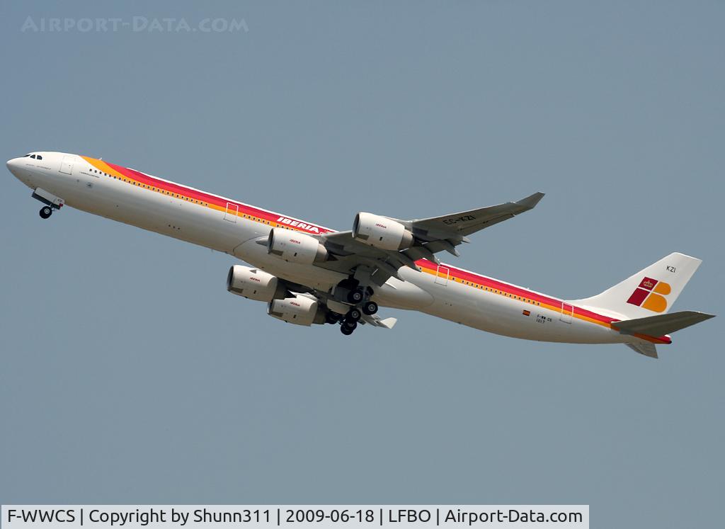 F-WWCS, 1991 Airbus A310-308 C/N 596, C/n 1017 - To be EC-KZI