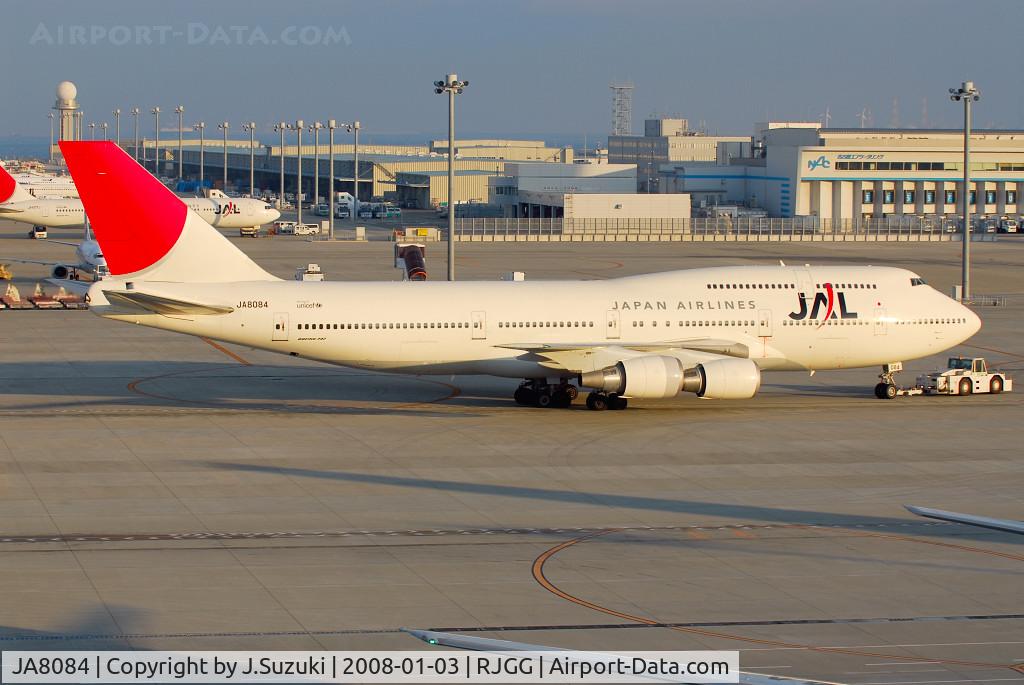 JA8084, 1991 Boeing 747-446D C/N 25214, JAL B747-400D
