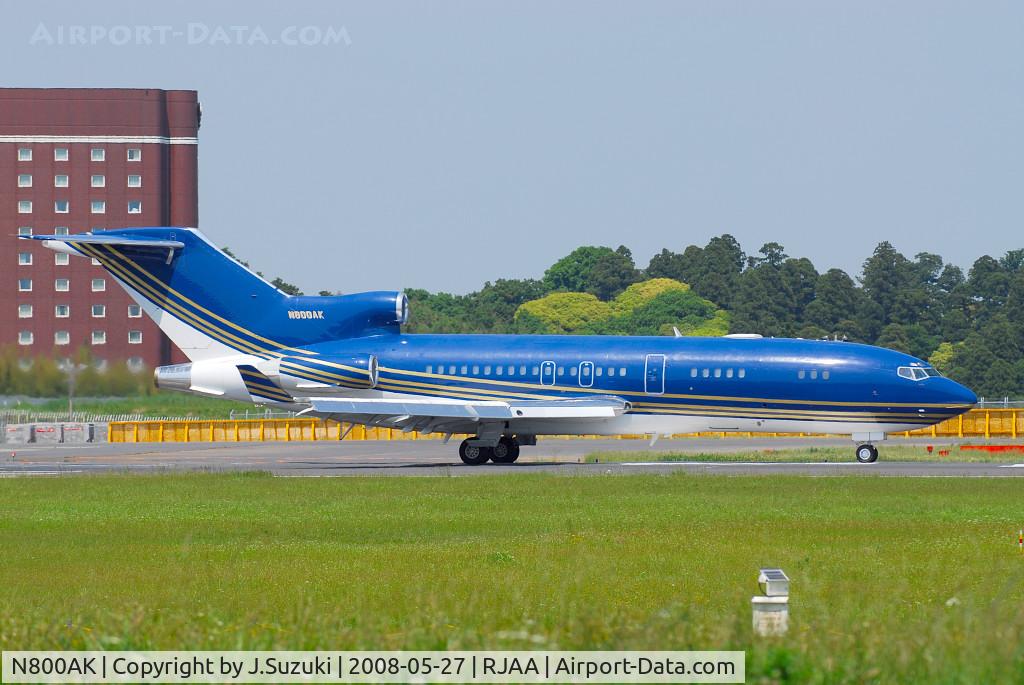 N800AK, 1968 Boeing 727-23 C/N 20045, Nice color B727 with Winglets