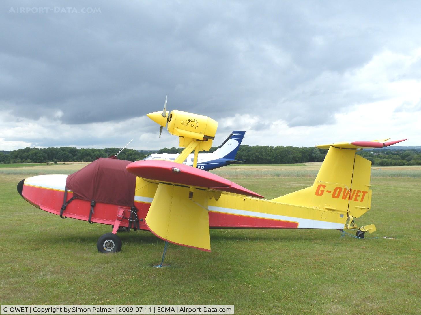 G-OWET, 1977 Thurston TSC-1A2 C/N 037, Teal waiting for the rains to come