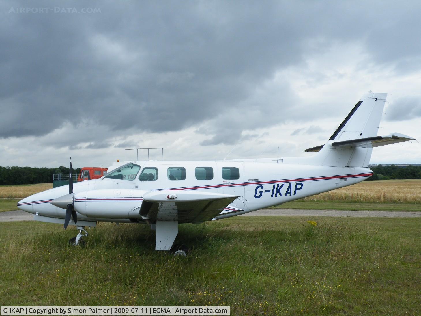 G-IKAP, 1983 Cessna T303 Crusader C/N T303-00182, Crusader at Fowlmere