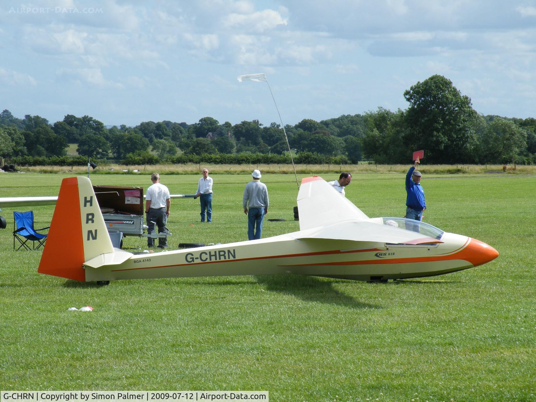 G-CHRN, Schleicher ASK-18 C/N 18026, 1975 Schleicher ASK-18, c/n:18026