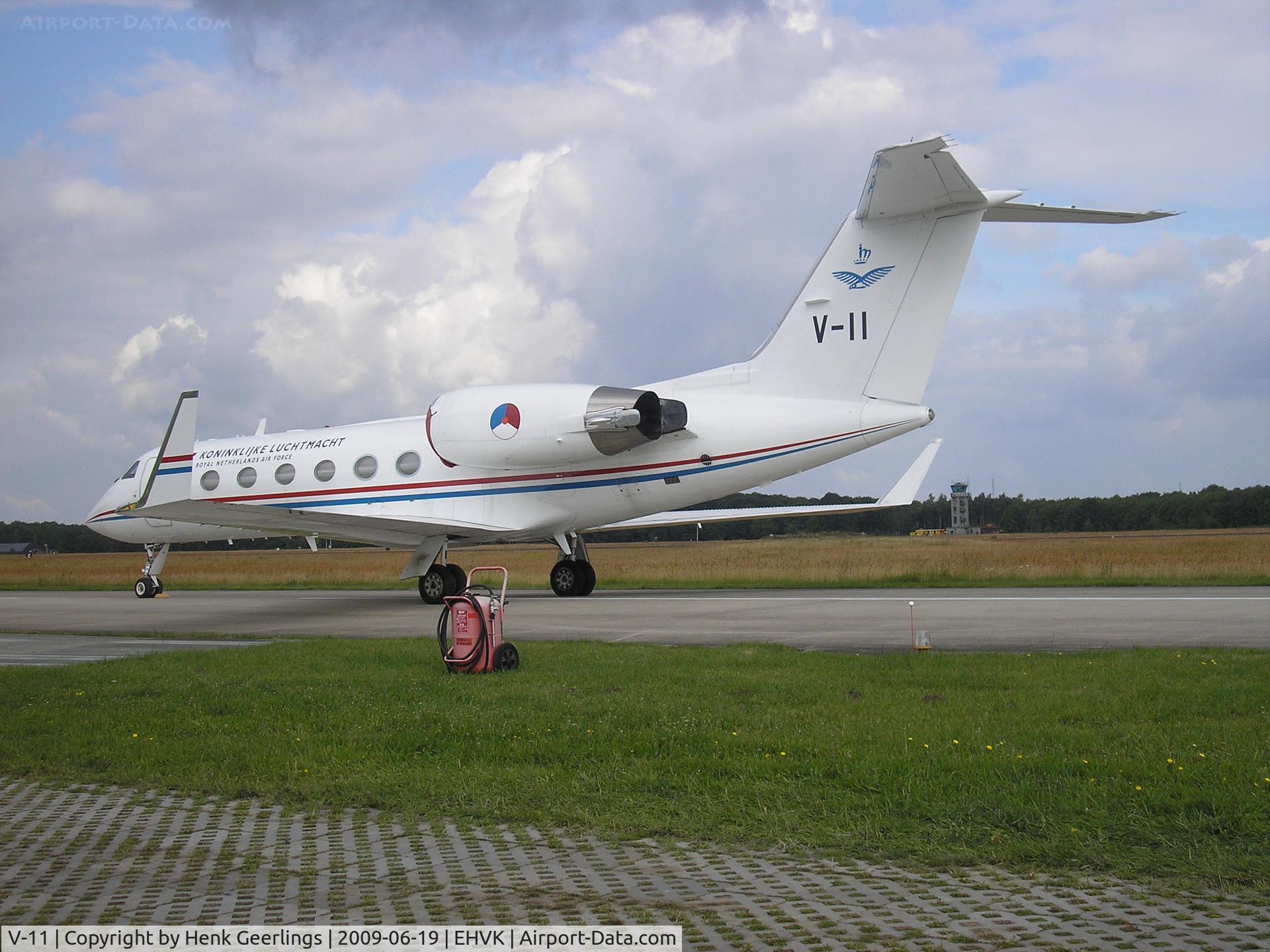 V-11, Gulfstream Aerospace G-IV C/N 1009, Dutch AF Openday , Volkel AFB