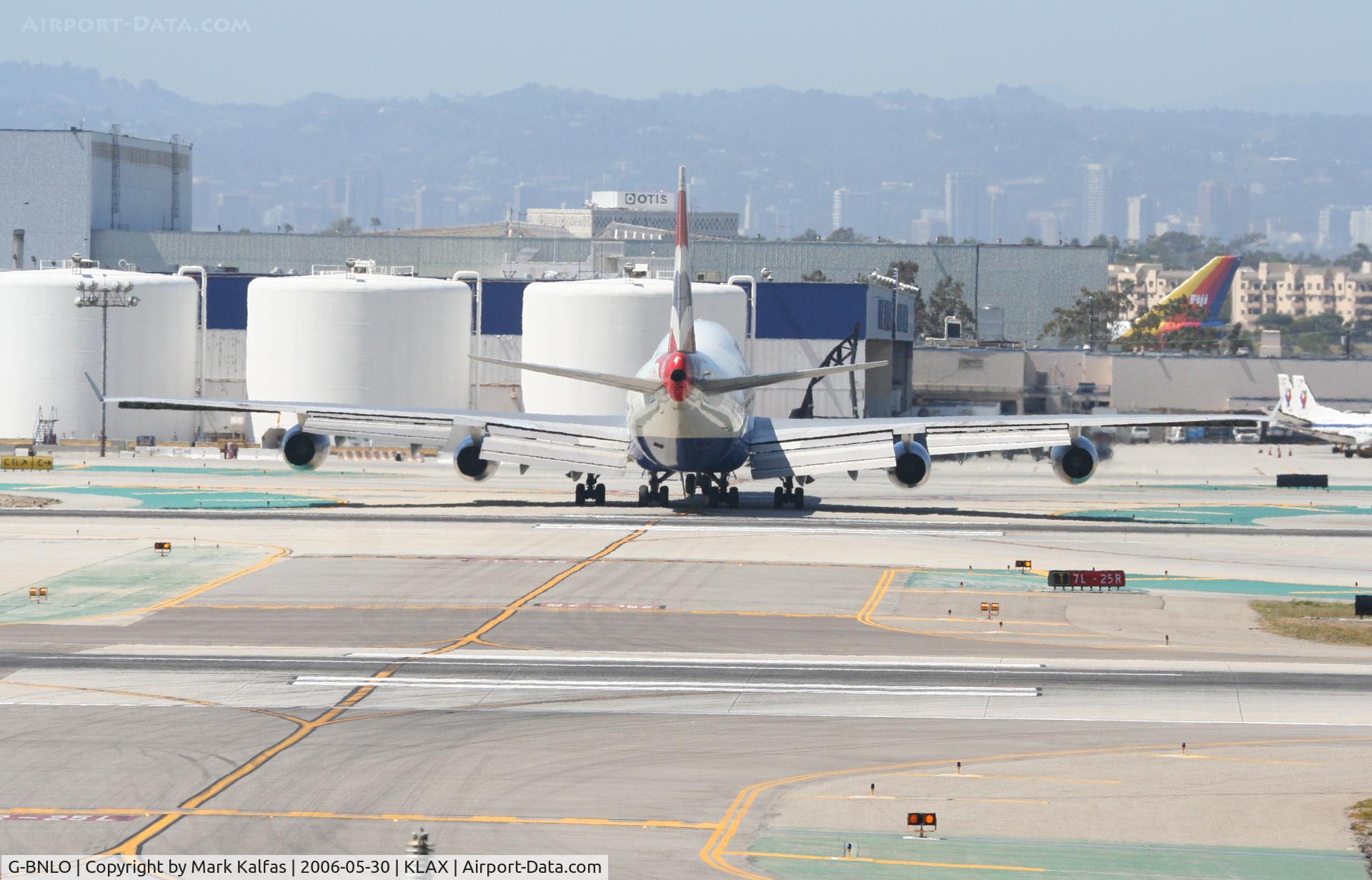 G-BNLO, 1990 Boeing 747-436 C/N 24057, British Airways 747-436, G-BNLO off 25L at TANGO for BRAVO