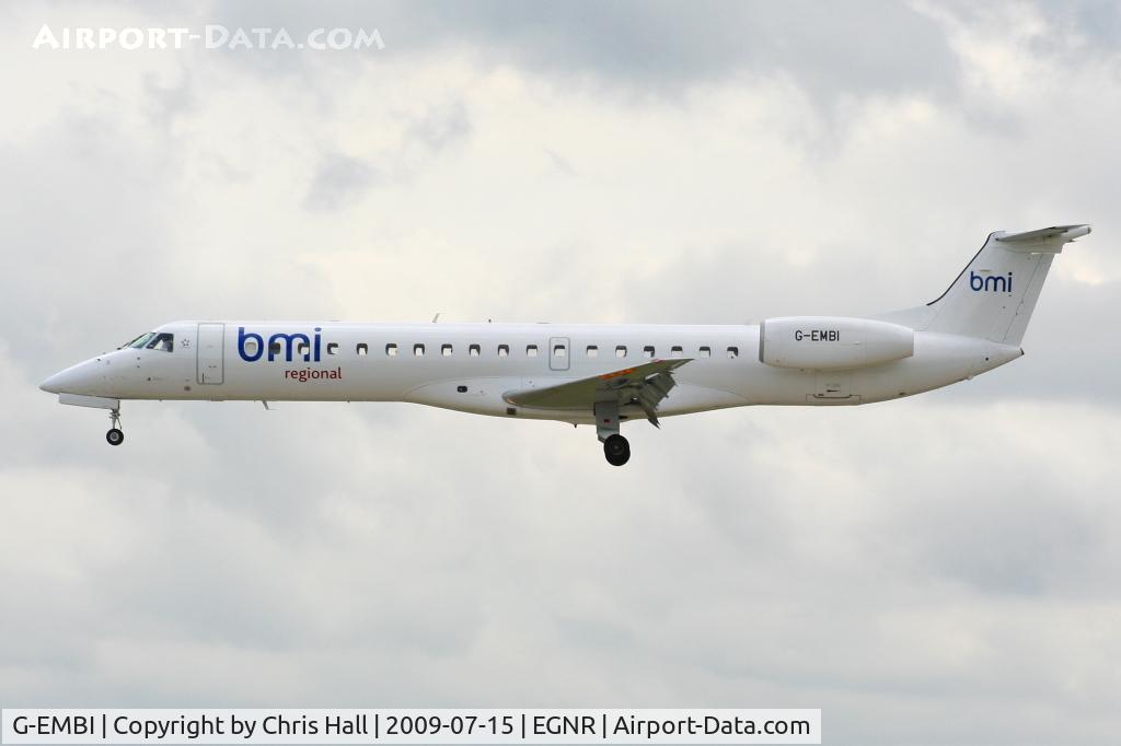 G-EMBI, 1999 Embraer EMB-145EU (ERJ-145EU) C/N 145126, BMI Regional