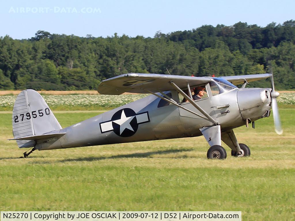 N25270, 1940 Luscombe 8C Silvaire C/N 1177, At Geneseo
