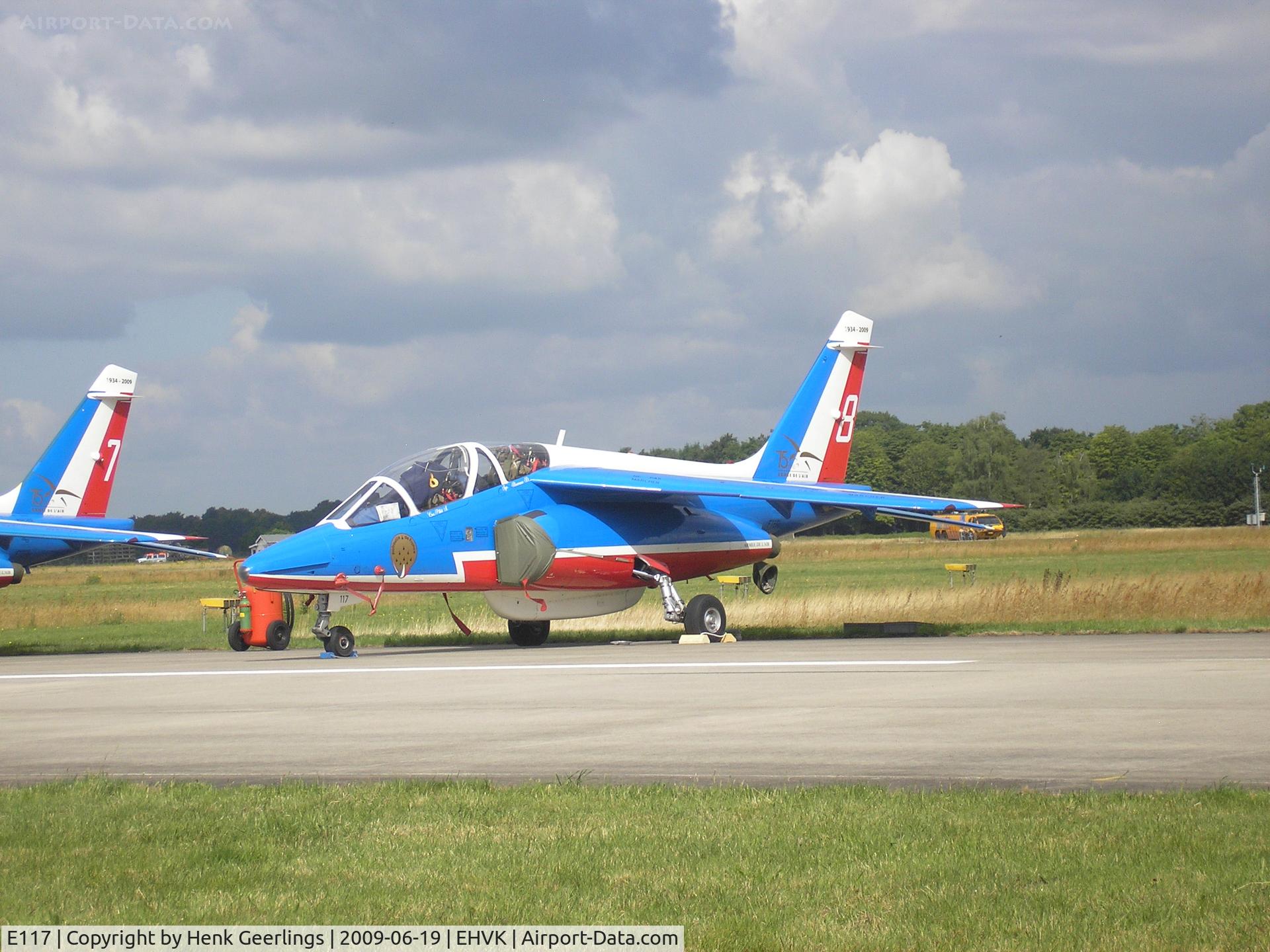 E117, , Dutch AF Openday , Volkel AFB , Patrouille de France , F-TERI  nr 8