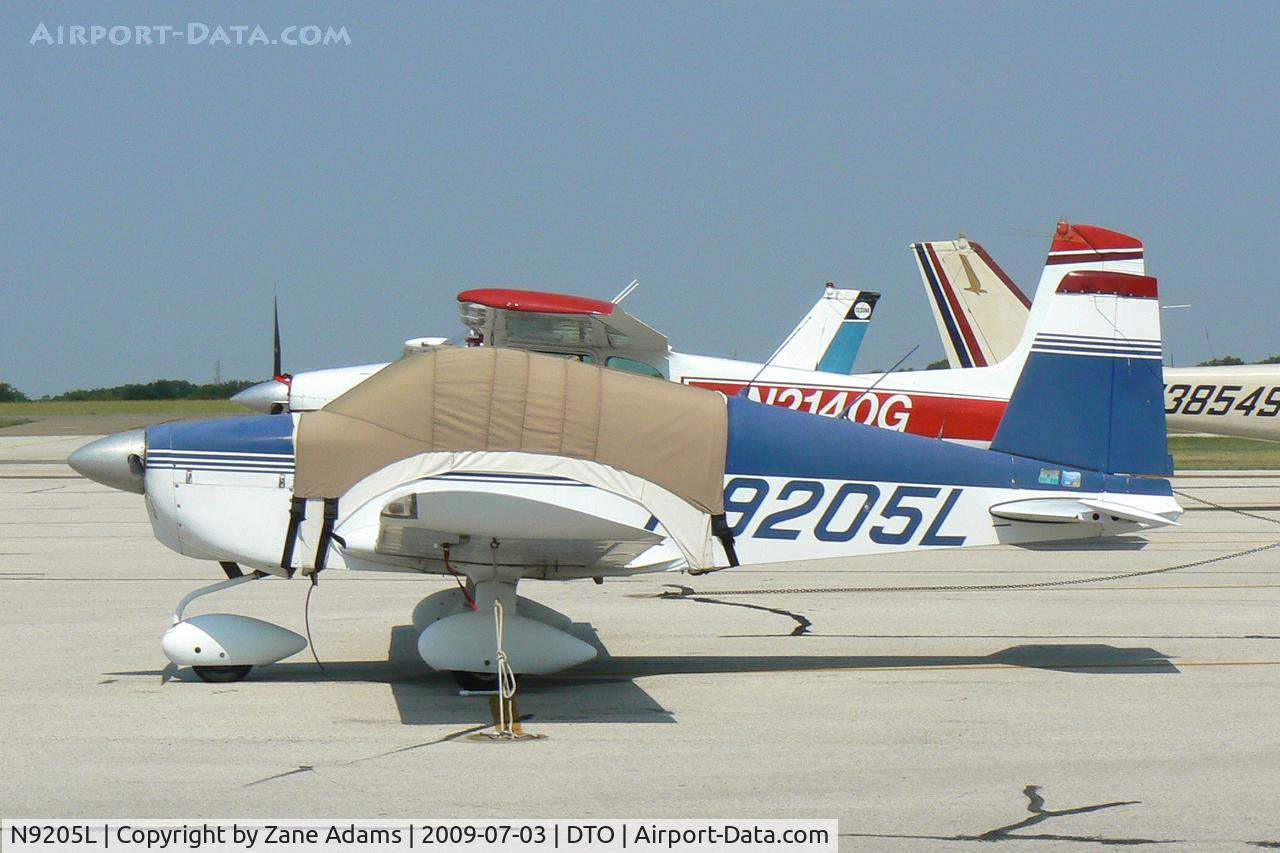 N9205L, 1971 American Aviation AA-1A Trainer C/N AA1A-0105, At Denton Municipal