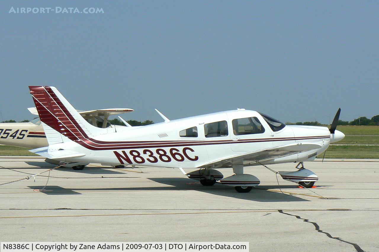 N8386C, 1976 Piper PA-28-181 C/N 28-7690134, At Denton Municipal